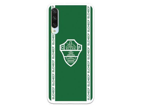 Funda para Xiaomi Mi A3 del Elche CF Escudo Fondo Verde - Licencia Oficial Elche CF