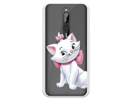 Funda para Xiaomi Redmi 8 Oficial de Disney Marie Silueta - Los Aristogatos