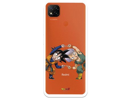 Funda para Xiaomi Redmi 9C Oficial de Dragon Ball Goten y Trunks Fusión