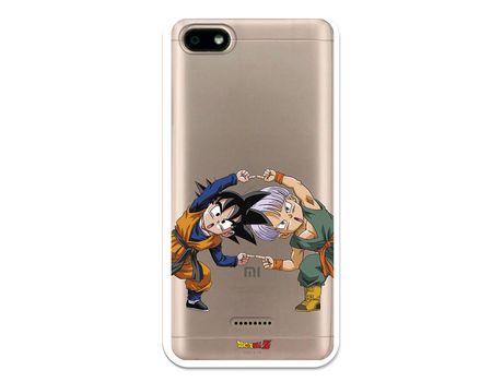 Funda para Xiaomi Redmi 6A Oficial de Dragon Ball Goten y Trunks Fusión