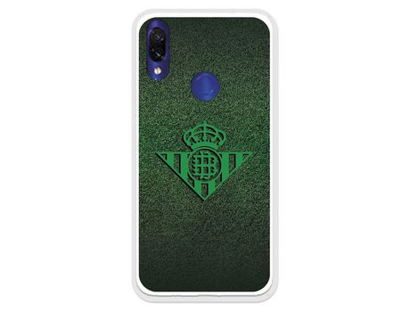 Funda para Xiaomi Redmi 7 del Betis Escudo Verde Fondo trama - Licencia Oficial