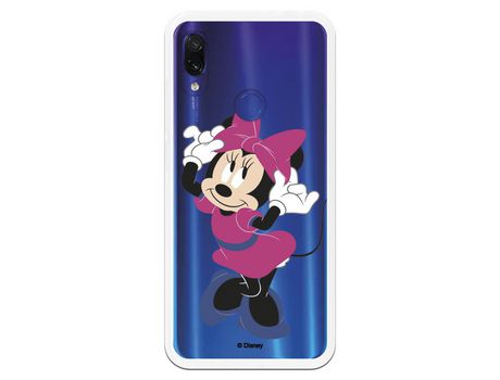 Funda para Xiaomi Redmi Note 7 Oficial de Disney Minnie Rosa - Clásicos Disney