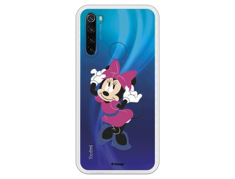 Funda para Xiaomi Redmi Note 8 Oficial de Disney Minnie Rosa - Clásicos Disney