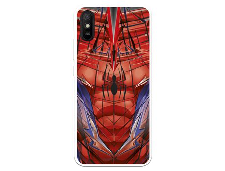 Funda para Xiaomi Redmi 9A Oficial de Marvel Spiderman Torso - Marvel