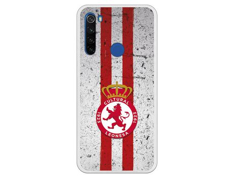 Funda para Xiaomi Redmi Note 8T del Cultural Escudo Fondo Monocromo - Licencia Oficial Cultural y Deportiva Leonesa