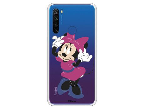 Funda para Xiaomi Redmi Note 8T Oficial de Disney Minnie Rosa - Clásicos Disney