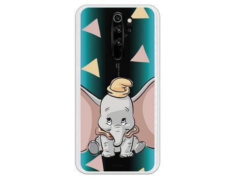 Funda para Xiaomi Redmi Note 8 Pro Oficial de Disney Dumbo Silueta Transparente - Dumbo
