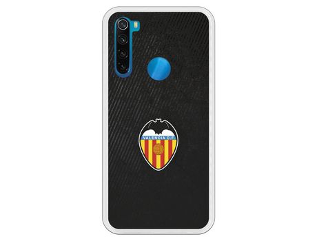 Funda para Xiaomi Redmi Note 8 del Valencia Franjas Negras - Licencia Oficial Valencia CF