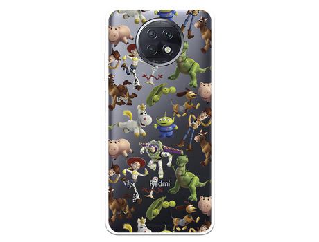 Funda para Xiaomi Redmi Note 9T Oficial de Disney Muñecos Toy Story Siluetas - Toy Story