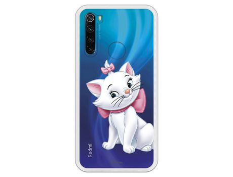 Funda para Xiaomi Redmi Note 8 Oficial de Disney Marie Silueta - Los Aristogatos