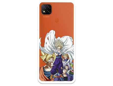 Funda para Xiaomi Redmi 9C Oficial de Dragon Ball Guerreros Saiyans - Dragon Ball