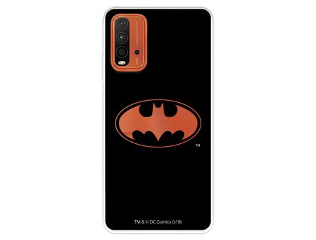 Funda para Xiaomi Redmi 9T Oficial de DC Comics Batman Logo Transparente - DC Comics