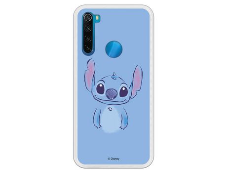 Funda para Xiaomi Redmi Note 8 Oficial de Disney Stitch azul - Lilo & Stitch