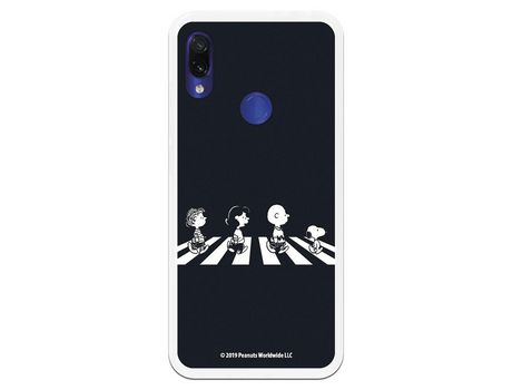 Funda para Xiaomi Redmi Note 7 Oficial de Peanuts Personajes Beatles - Snoopy