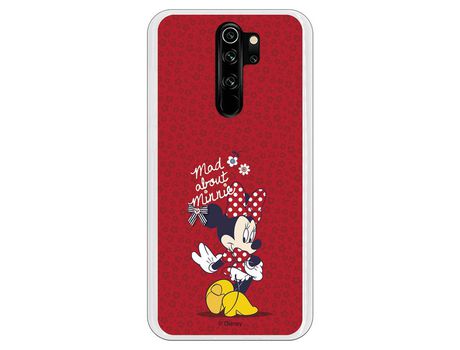 Funda para Xiaomi Redmi Note 8 Pro Oficial de Disney Minnie Mad About - Clásicos Disney