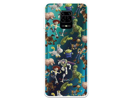 Funda para Xiaomi Redmi Note 9S Oficial de Disney Muñecos Toy Story Siluetas - Toy Story