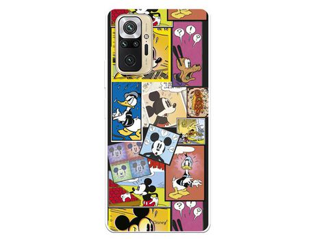 Funda para Xiaomi Redmi Note 10 Pro Oficial de Disney Mickey Comic - Clásicos Disney