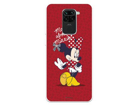 Funda para Xiaomi Redmi Note 9 Oficial de Disney Minnie Mad About - Clásicos Disney