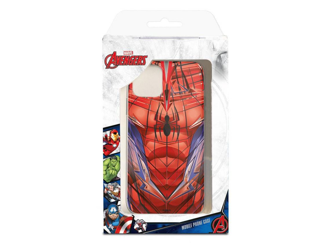 Funda para Xiaomi Redmi Note 10 Oficial de Marvel Spiderman Torso