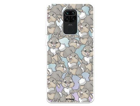 Funda para Xiaomi Redmi Note 9 Oficial de Disney Tambor Patrones - Bambi