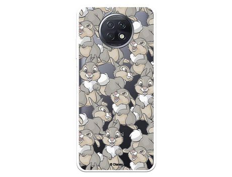 Funda para Xiaomi Redmi Note 9T Oficial de Disney Tambor Patrones - Bambi
