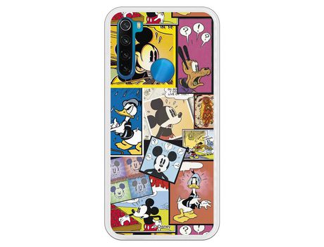 Funda para Xiaomi Redmi Note 8 Oficial de Disney Mickey Comic - Clásicos Disney