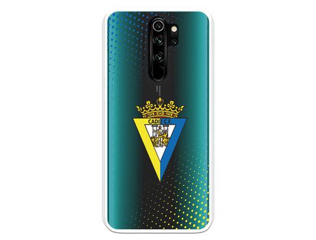 Funda para Xiaomi Redmi Note 8 Pro del Cádiz Escudo Transparente - Licencia Oficial
