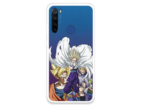 Funda para Xiaomi Redmi Note 8T Oficial de Dragon Ball Guerreros Saiyans - Dragon Ball