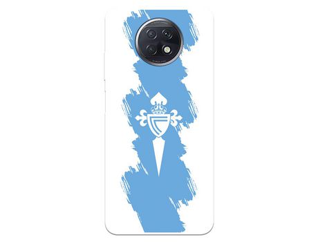 Funda para Xiaomi Redmi Note 9T del Celta Escudo Trazo azul - Licencia Oficial RC Celta