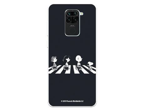 Funda para Xiaomi Redmi Note 9 Oficial de Peanuts Personajes Beatles - Snoopy