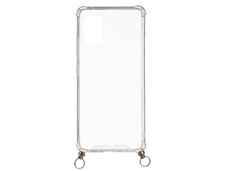 Funda Silicona Colgante Transparente para Samsung Galaxy A51