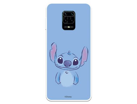Funda para Xiaomi Redmi Note 9S Oficial de Disney Stitch azul - Lilo & Stitch
