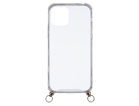 Funda Silicona Colgante Transparente para iPhone 12