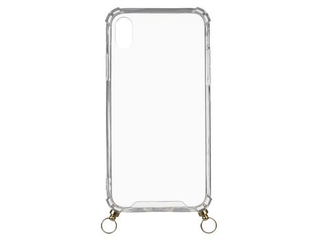 Funda Silicona Colgante Transparente para iPhone XR