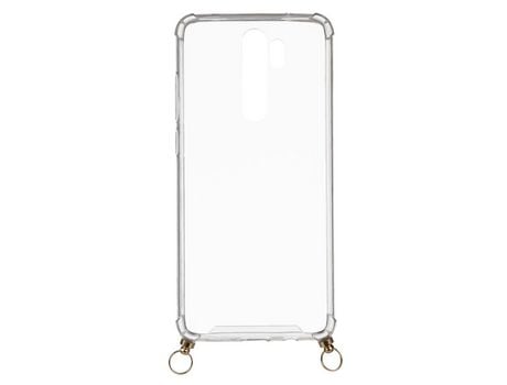 Funda Silicona Colgante Transparente para Xiaomi Redmi Note 8 Pro