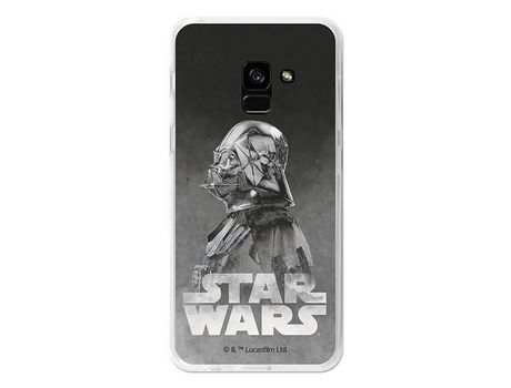 Funda Star Wars Darth Vader negro Samsung Galaxy A8 2018