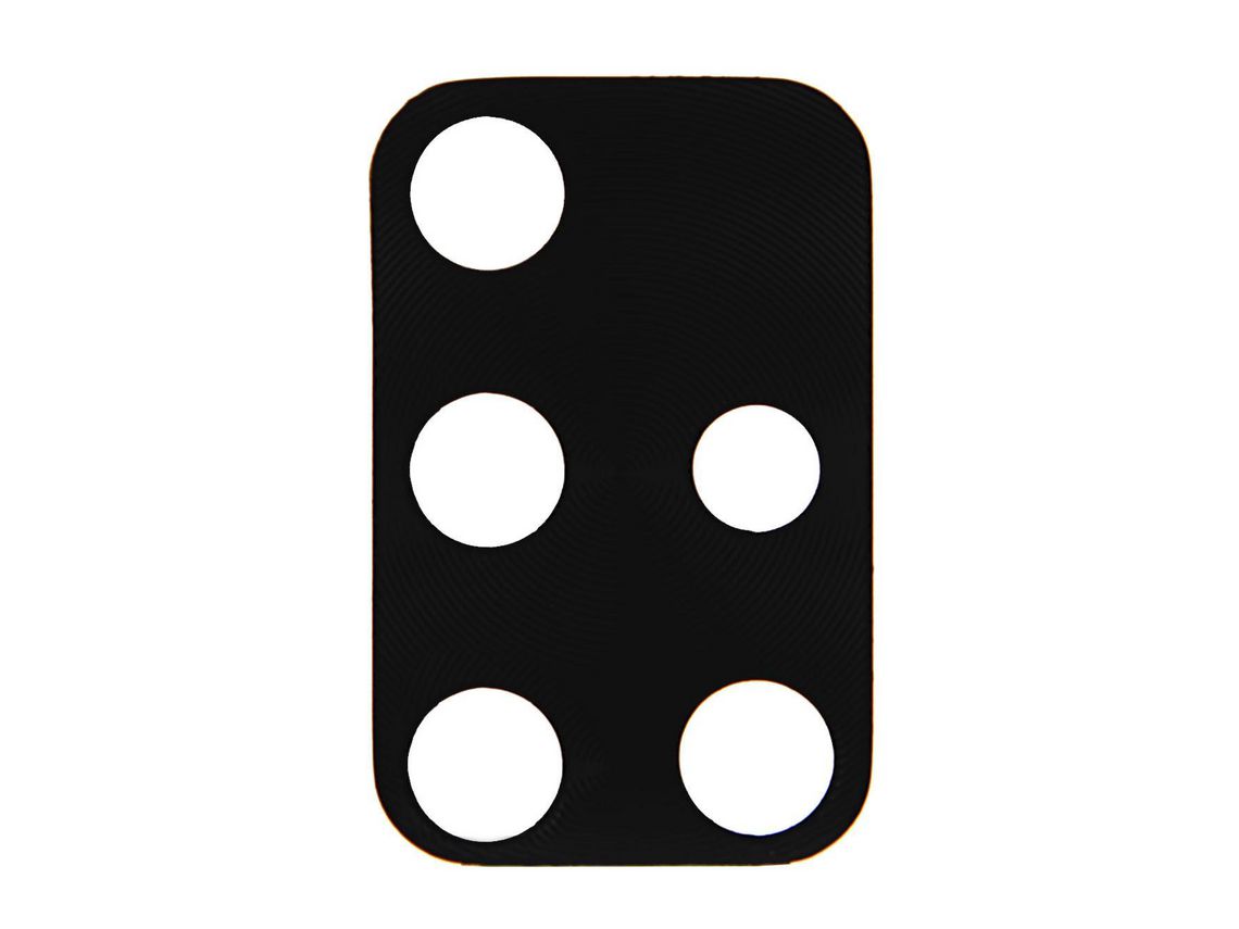 Protector de Cámara Metalizado para Samsung Galaxy A51 Negro