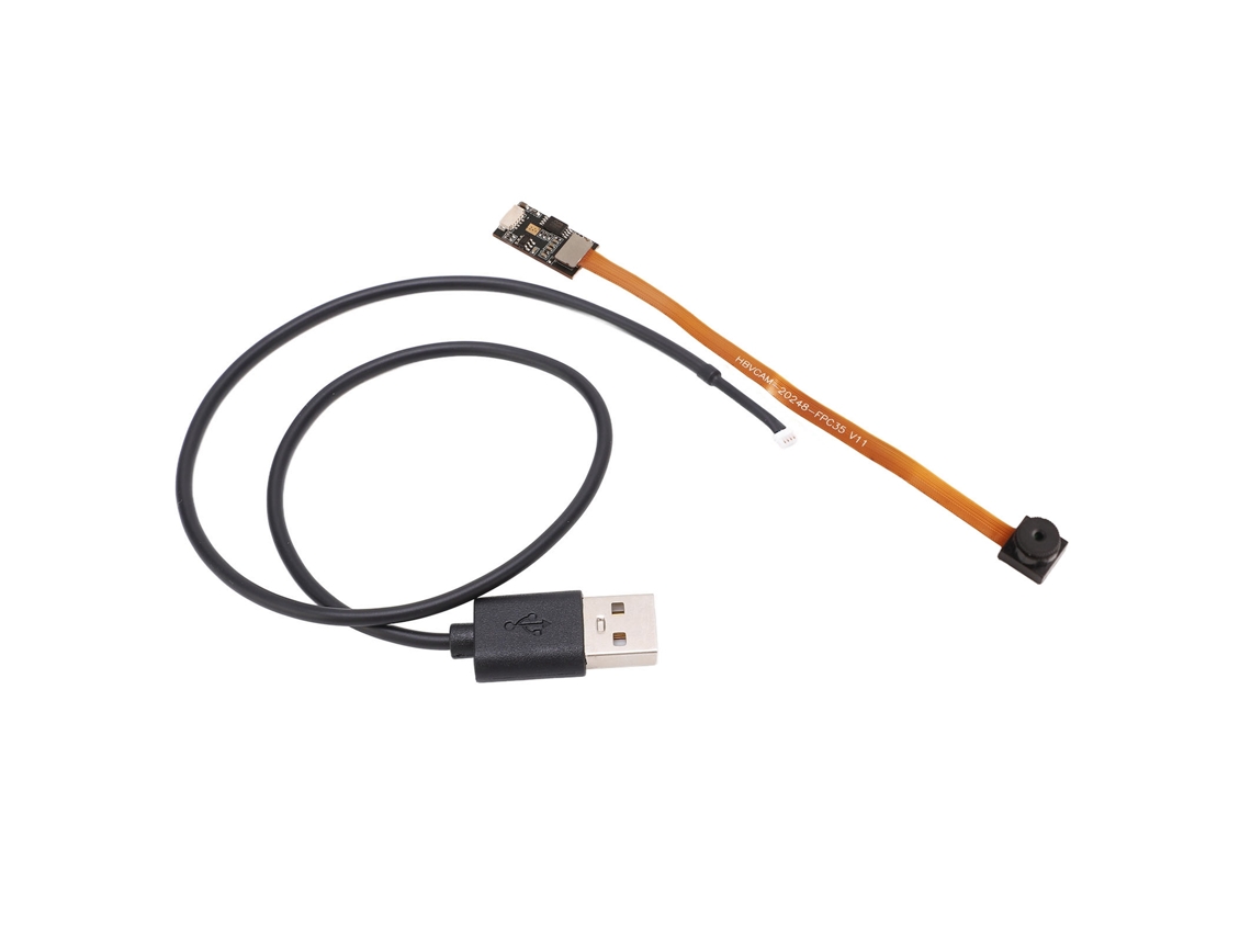 Módulo Cámara Cableada 2mp 1080p 76° Sin Distorsión Usb2.0 Ov2735 Módulo De Cámara