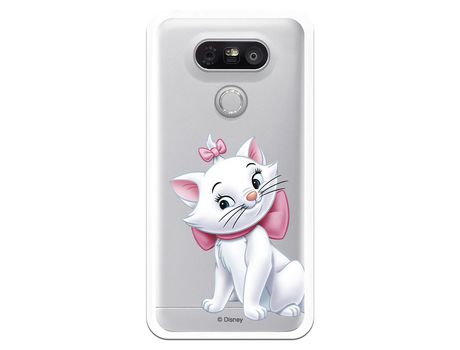 Funda Oficial Disney Marie Silueta transparente para LG G5 - Los Aristogatos