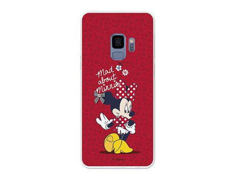Funda Oficial Disney Minnie, Mad about Minnie Samsung Galaxy S9