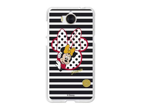 Funda Oficial Disney Minnie, I love Shoes Huawei Y6 2017