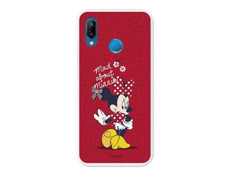 Funda Oficial Disney Minnie, Mad about Minnie Huawei P20 Lite