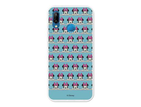 Funda Oficial Disney Minnie, Sweet Blue Huawei P20 Lite
