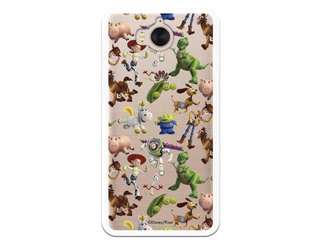 Funda Oficial Disney Toy Story Siluetas Transparente - Toy Story para Huawei Y6 2017
