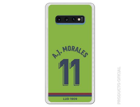Funda Oficial Levante Unión Deportiva A.J.Morales 3a Equipación SS18 para Samsung Galaxy S10 Plus