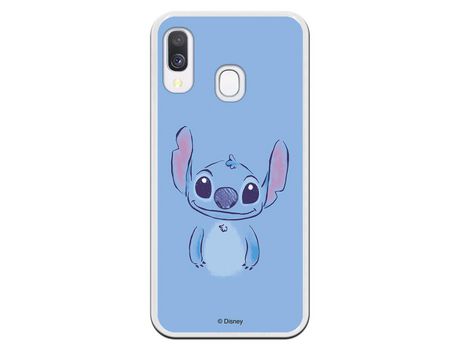 Funda Oficial Lilo y Stitch azul para Samsung Galaxy A40