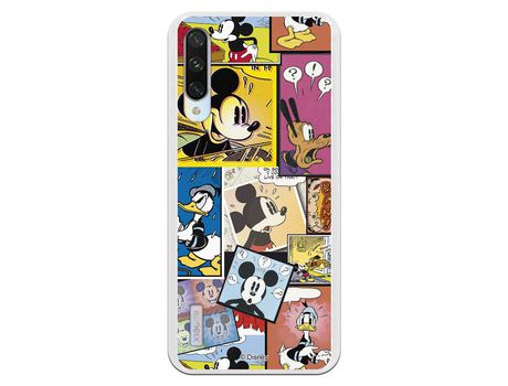 Funda Oficial Mickey Comic para Xiaomi Mi A3 - Mickey y Minnie