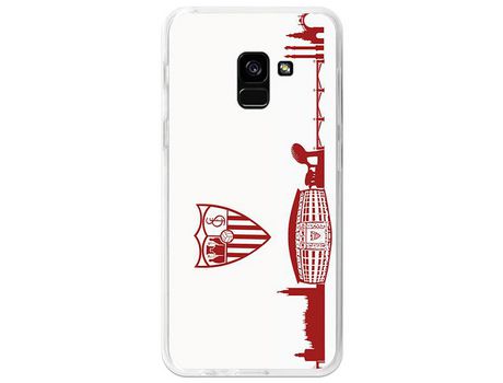 Funda Oficial Sevilha skyline Rojo Samsung Galaxy A8 2018