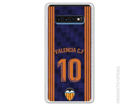 Funda Oficial Valencia 10 2a Equipación para Samsung Galaxy S10 Plus
