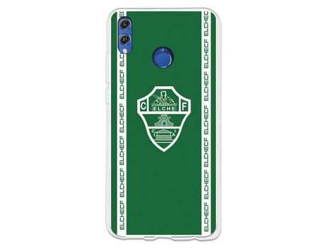 Funda para Huawei Honor 8X del Elche CF Escudo Fondo Verde - Licencia Oficial Elche CF